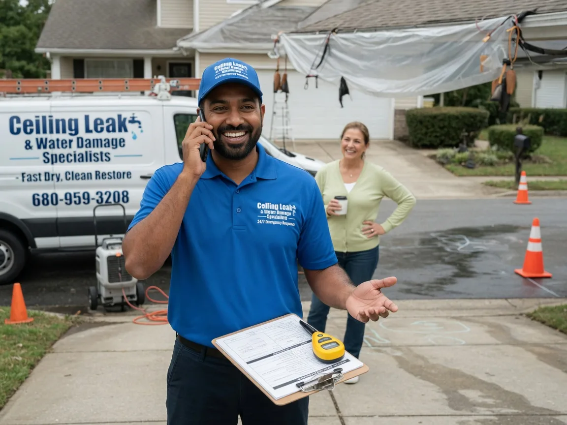 Ceiling Leak Cleanup Bristol, RI FAQs
